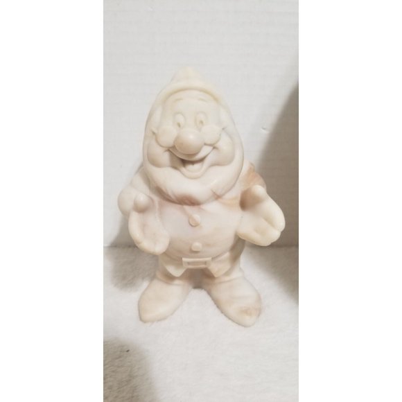 Disney Snow White and the 7 Dwarfs DOC Cameonyx Marble Figurine 5.5" VTG - Picture 1 of 8